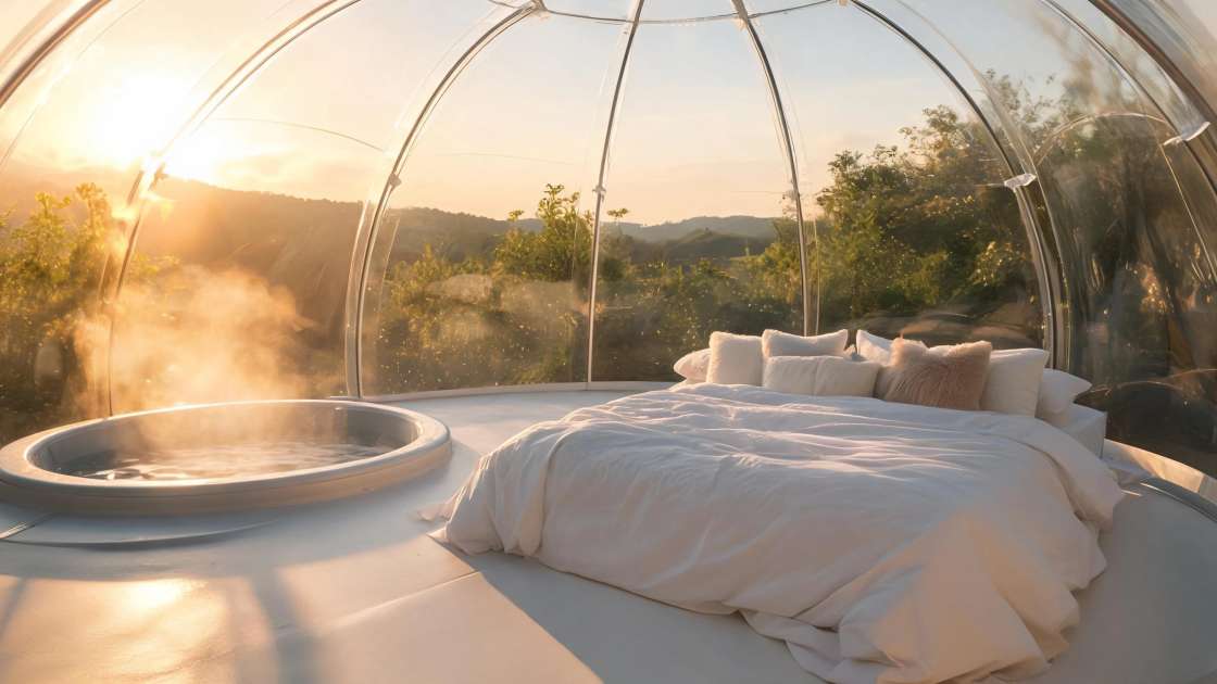 Hoteles burbuja con jacuzzi en España: guía definitiva por regiones